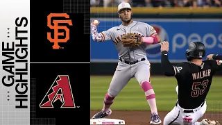 Giants vs. D-backs Game Highlights (5/14/23) | MLB Highlights