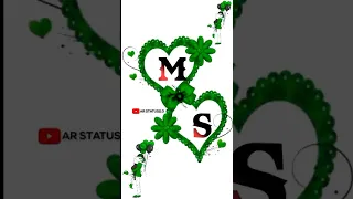 M Loves S couple name status M and S whatsapp name status MS letter #shorts #ytshorts