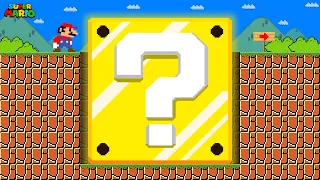 Can Mario press the Ultimate Question Blocks Gold in New Super Mario Bros.?