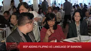 Why BSP is adding Filipino as language of banking