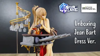 Unboxing Wings Azur Lane Jean Bart Dress Ver. Figure