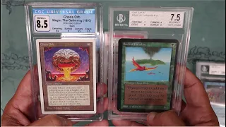 CGC Trading Cards REVIEW. CGC vs PSA vs BGS. Who is the king of Magic / Pokemon grading?