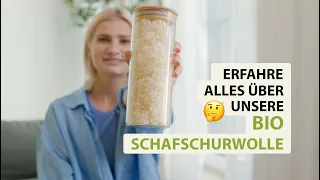 Kurz und knapp: Bio-Schafschurwolle als Kissenfüllung