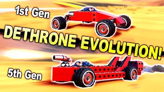 We Evolved Battlecars to Fight for the Crown in Dethrone! - Trailmakers Multiplayer