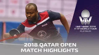 2018 Qatar Open Highlights I Aruna Quadri vs Wang Yang (Qual)