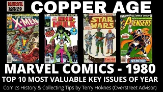 COPPER AGE 1980 Marvel Comics Top 10 Most Valuable key issues X men She-Hulk Boba Fett Taskmaster