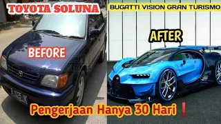 Bugatti Vision Gran Turismo Replica❗ [Toyota Soluna Tranformasi Bugatti Vision Gran Turismo Full]