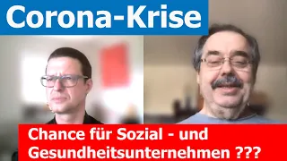 Chancen für Sozial- und Gesundheitsunternehmen in der Corona-Krise