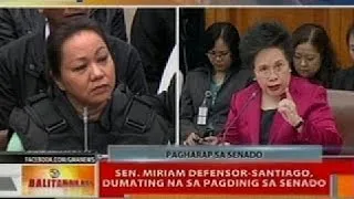 BT: Napoles at Senate pork scam hearing (Nov. 7, 2013) (Part 2)