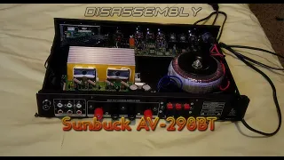 Sunbuck AV-298BT - Disassembly