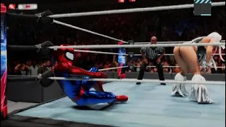 (REMATCH) HOT BLACK CAT VS SPIDER-MAN ( iron man match)