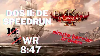 Minute Barrier Broken! Divinity Original Sin 2 [Former] WR Speedrun in 8:47.26