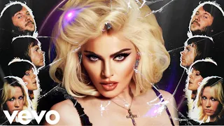 Madonna Ft ABBA - L.U.V Voulez Vous Mashup [Visualizer] Remix 2024