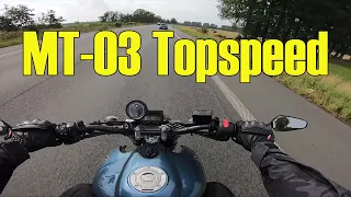 Yamaha MT-03 660 | TOP SPEED