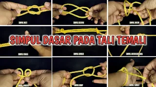 10 basic knots of rigging, in everyday life