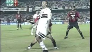 São Paulo 4X0 Atlético-PR - NA ÍNTEGRA - Libertadores 2005 - Final 2 - 1º Tempo