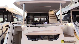 2022 Absolute 50 Fly Luxury Yacht - Walkaround Tour - 2021 Cannes Yachting Festival
