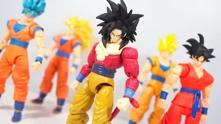 Dragon Ball Super Dragon Stars SUPER SAIYAN 4 GOKU Figure Review