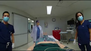 360 VR POV of Patient