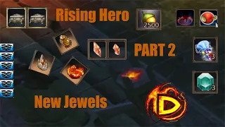 Rising Hero Part2. New Jewels, 8x 100 Level,  ll Drakensang Online ll