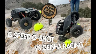 G-Speed G-SHOT VS Geisha Racing LCG Chassis in Class 2! [North V South UT RC Crawlin Shootout PT. 3]