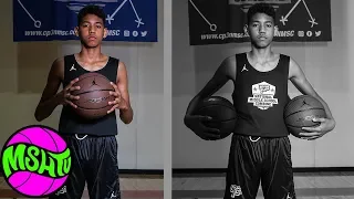 Robert Hinton is a RISING STAR at the 2019 CP3 National Middle School Combine