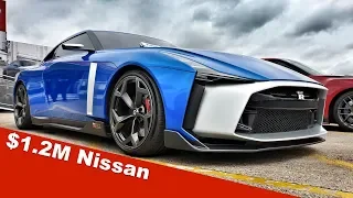 $1.2 Million, Nissan GT-R50 Hypercar by Italdesign at the Silverstone Classic. *FEATURE*