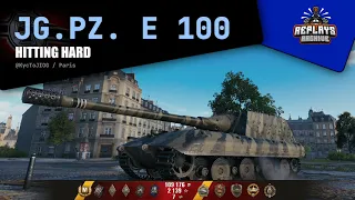 Jagdpanzer E 100 - Hitting hard / 9 frags, 10.2k damage, Paris