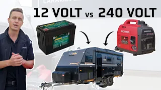 Why you NEED a GENERATOR for caravanning - 12v vs 240v