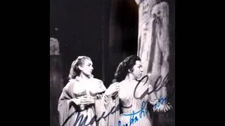 Callas' and Simionato's laser C6 in Norma's Duet (Simionato's blasting C6 as soprano Falcon)