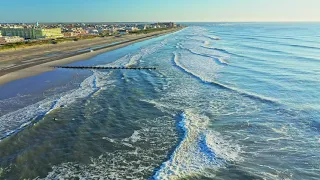 Wildwood, Cape May, New Jersey Area by Drone, 4k UHD