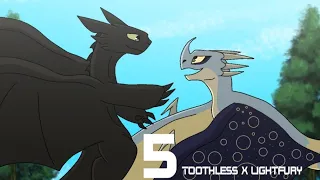 Toothless X Lightfury // Episode 5 // [ "Tryple Help" ] Season 1 (NEW)