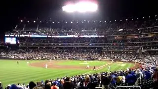 Completion of the Mets first No-No thrown by Johan