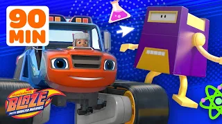 Blaze Snow Truck Monster Machine! w/ AJ | Science Games for Kids | Blaze and the Monster Machines