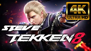 TEKKEN 8 - Steve Fox Reveal & Gameplay Trailer in 4K 60 FPS