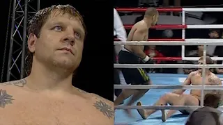 The huge karateka surprised Alexander Emelianenko! Russian giant versus Dutch champion!