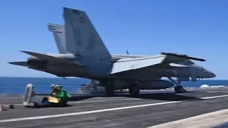 USS Theodore Roosevelt Training Ops - April 2017