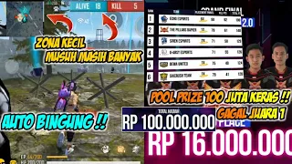 TOURNAMEN HERO POOL PRIZE 100 JUTA ZONA TERKAHIR MUSUH NYA MASIH NUMPUK !!!