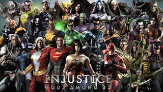 Все супер-удары героев в injustice Gods Among Us.Ultimate Edition