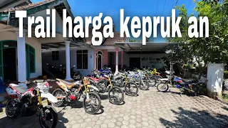 Bang arik jualan motor trail murah meriah