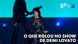 Melhores momentos do show de Demi Lovato no Rock in Rio | g1