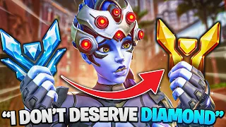 This DIAMOND Says He DOESN'T Deserve His Rank... So we put it to the test... (In a GOLD Lobby!)