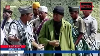 Jokowi Disemprot Adegan Drama Jenderal Sudirman di HUT TNI ke-72