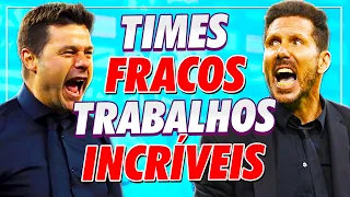 6 técnicos que fizeram MILAGRES com times MODESTOS