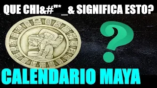 La cultura Maya y un objeto de ésta explicado relacionado con su calendario.