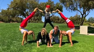 Extreme Yoga Challenge Ft Sav, Cole & Everleigh