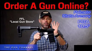 How do you order a gun online? Is a Palmeto State Armory gun any good?  PSA AR15 300 Black Out