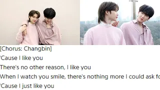 Changlix "Cause I like you" [Changlix moments update]