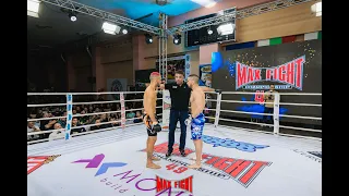 MAX FIGHT CHAMPIONSHIP 49 MMA/70 kg Paulo Roberto VS Valentin Benishev