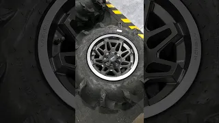 Vision Se7en wheels and ITP Mega Mayhem tires for a 2022 Suzuki KingQuad 🔥 #atv #utv #sxs #shorts